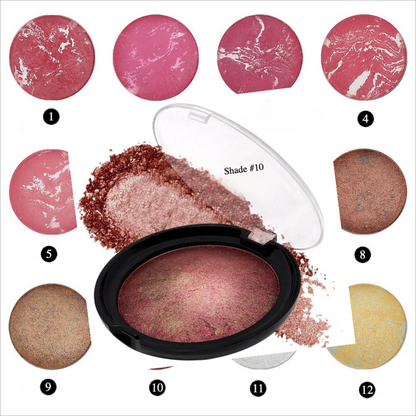 Private Label Nature Baked Blush Powder Shade 10