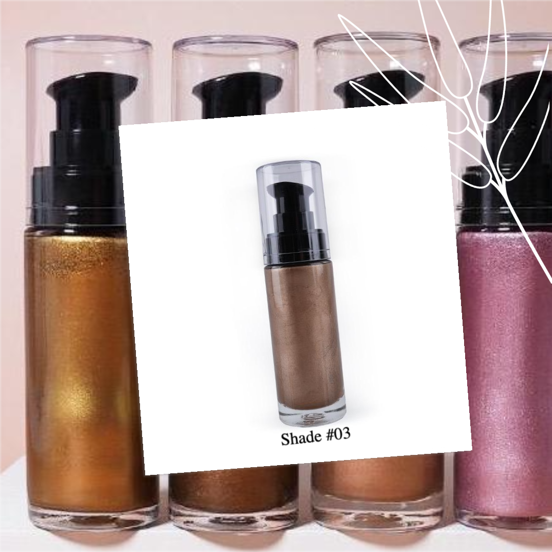 Private Label Nature Body Shimmer Oil Shade 03