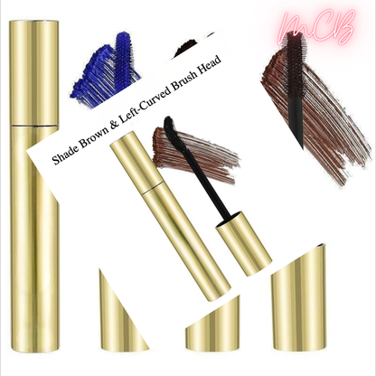 PrivateLabelNatureDefiningVolumizing_CurlLengtheningMascaraShadeBrown_LeftCurvedBrushHead