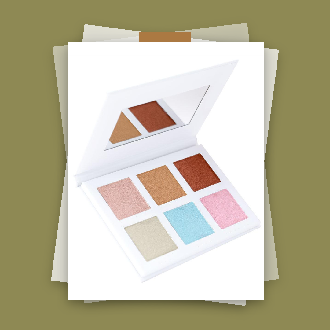 Private Label Nature Highlighter Palette 24 Shade Available