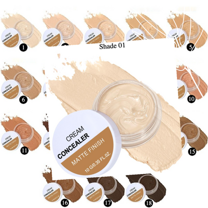 Private Label Nature Matte Cream Concealer Shade 01