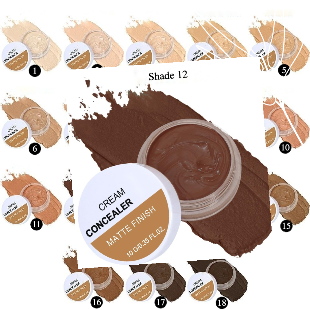 Private Label Nature Matte Cream Concealer Shade 12