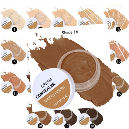 Private Label Nature Matte Cream Concealer Shade 16