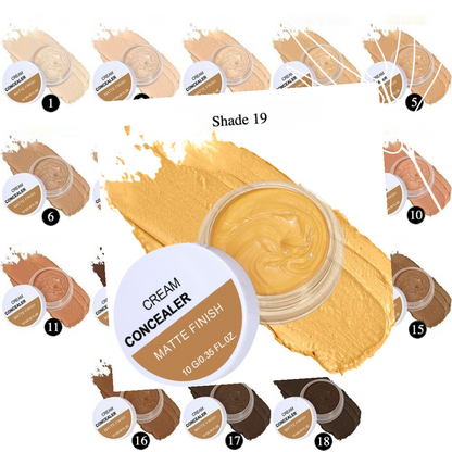 Private Label Nature Matte Cream Concealer Shade 19