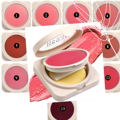 Private Label Organic Long Last Pigmented Cream Blush