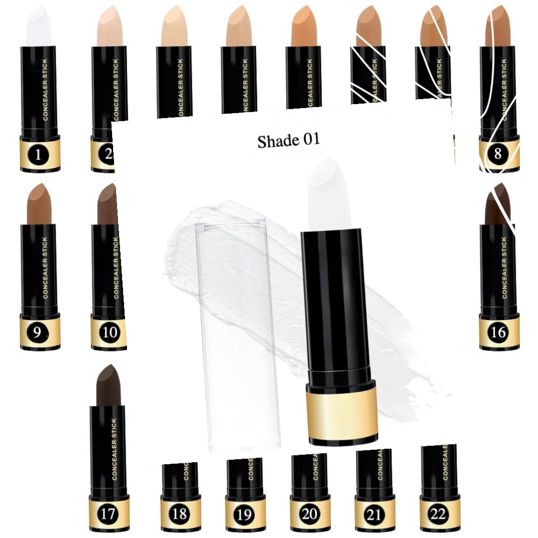 Private Label Organic Matte Waterproof Concealer Stick Shade 01