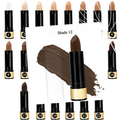 Private Label Organic Matte Waterproof Concealer Stick Shade 12