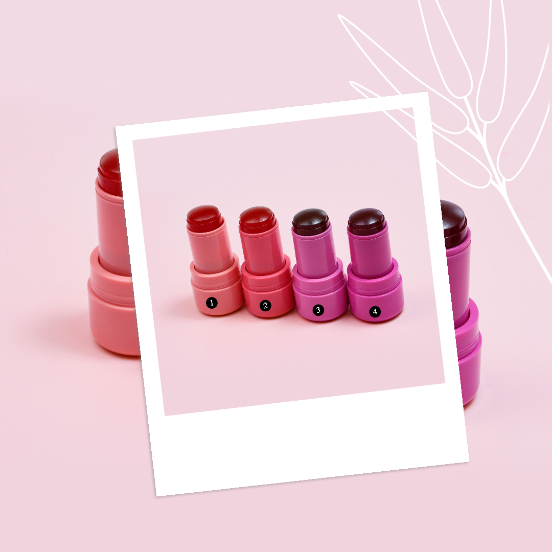 Private Label Lip And Cheek Dual-Purpose Jelly Blush Stick