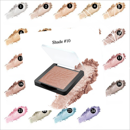 Private Label Makeup Highlighter Palette Shade 10