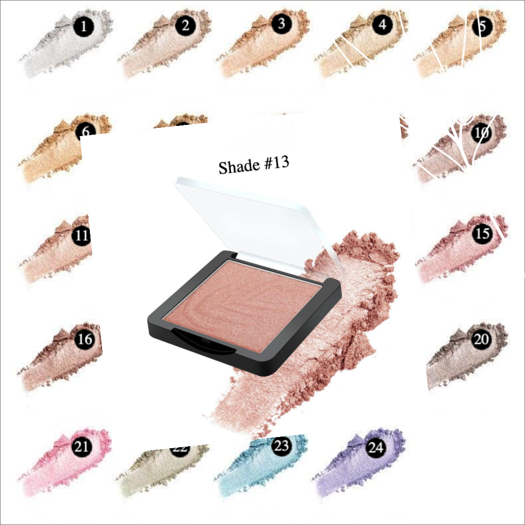 Private Label Makeup Highlighter Palette Shade 13