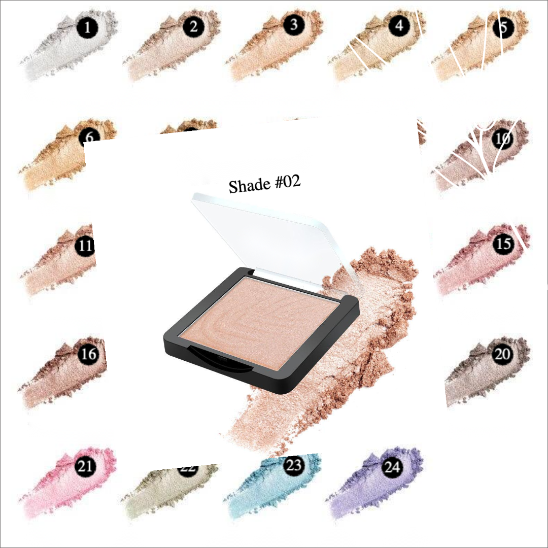 Private Label Makeup Highlighter Palette Shade 2