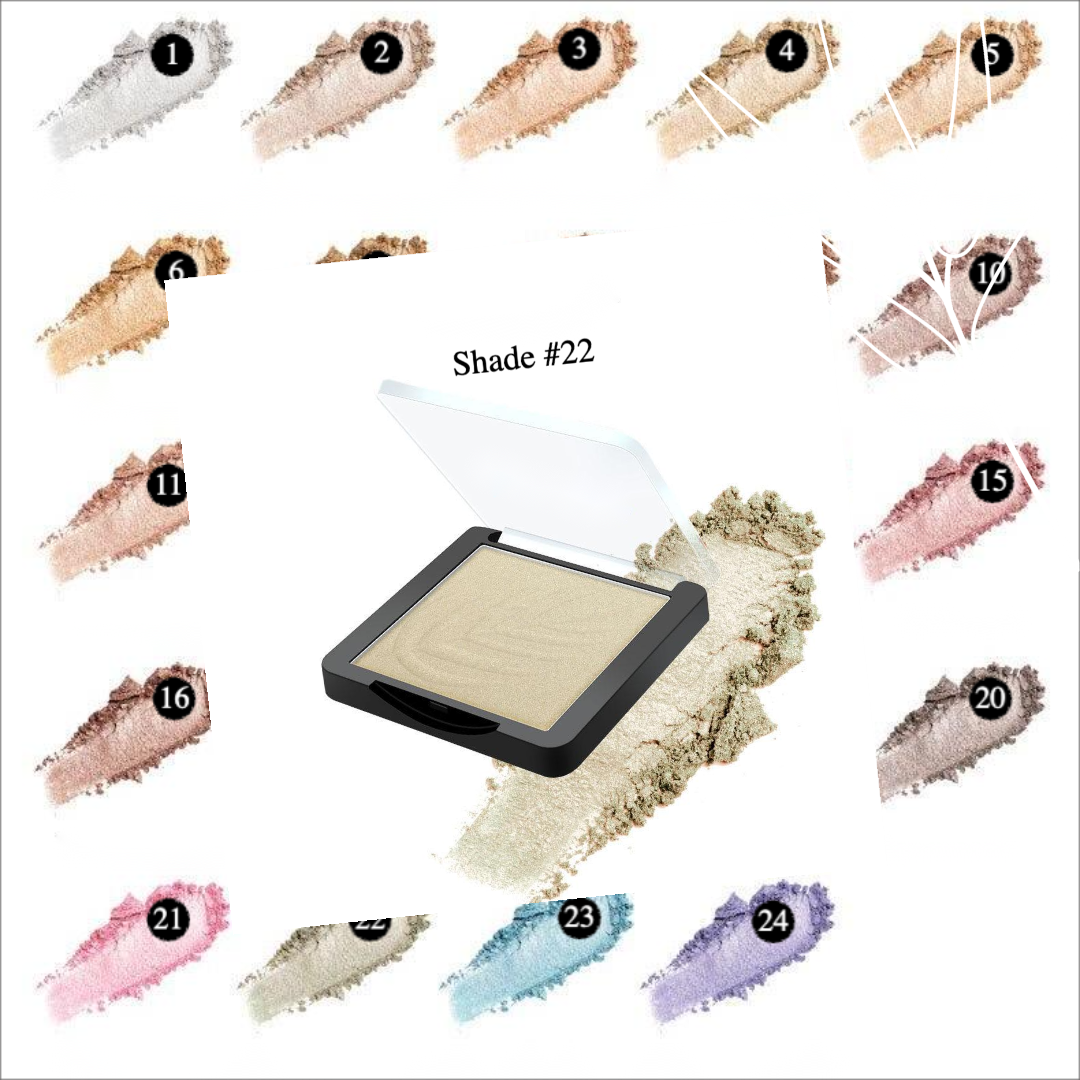 Private Label Makeup Highlighter Palette Shade 22