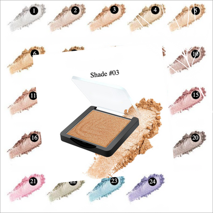 Private Label Makeup Highlighter Palette Shade 3