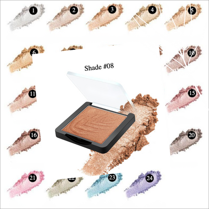 Private Label Makeup Highlighter Palette Shade 8