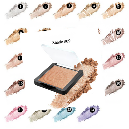 Private Label Makeup Highlighter Palette Shade 9