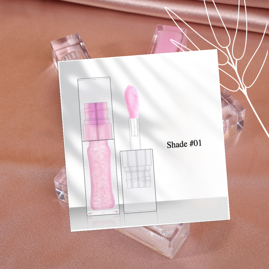 Private Label Natural Color-Changing Shiny Lip Plumping Oil Shade01