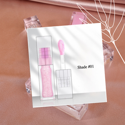 Private Label Natural Color-Changing Shiny Lip Plumping Oil Shade01
