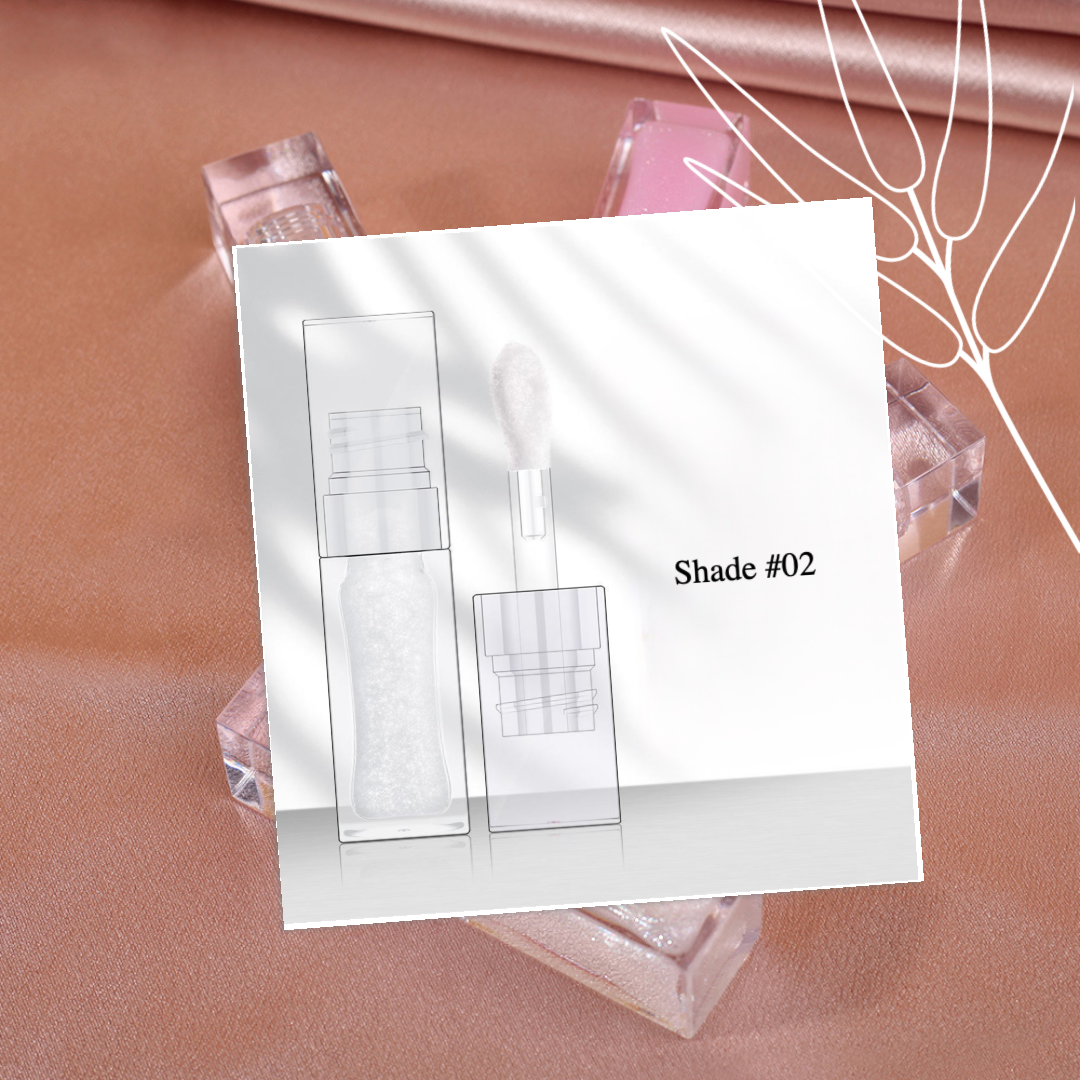 Private Label Natural Color-Changing Shiny Lip Plumping Oil Shade02