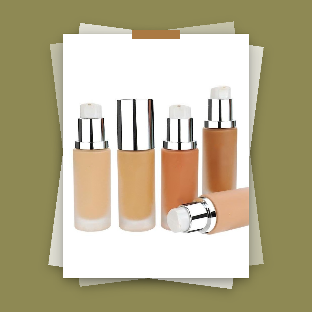 Private label cosmetics liquid foundation