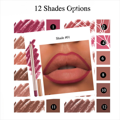 Private Label Nature Matte Smooth Lip Liner