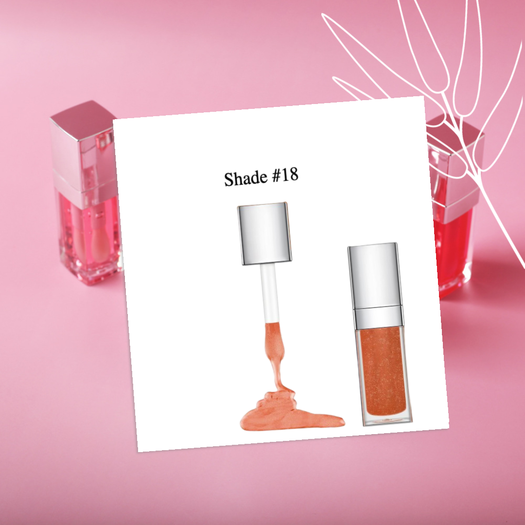 Private Label Organic Lip Plumping Oil – Shade 18