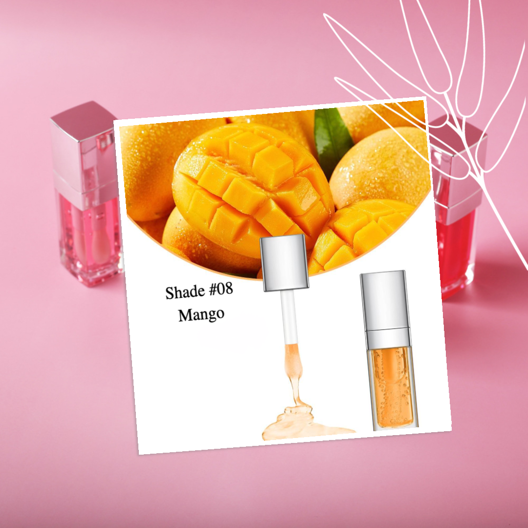 Private Label Organic Lip Plumping Oil – Shade 8