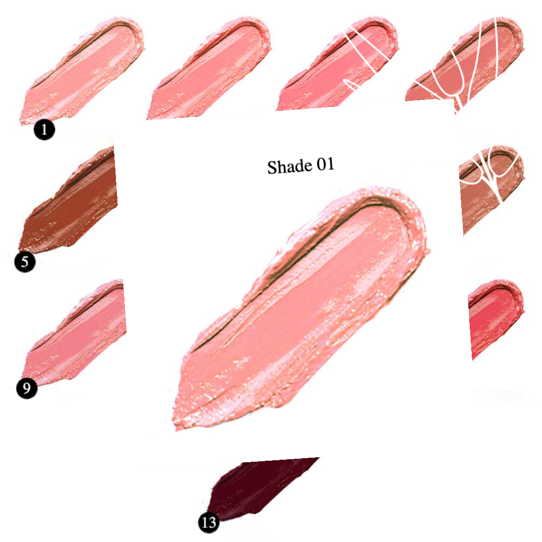 Private Label Organic Long Last Pigmented Cream Blush Shade 01