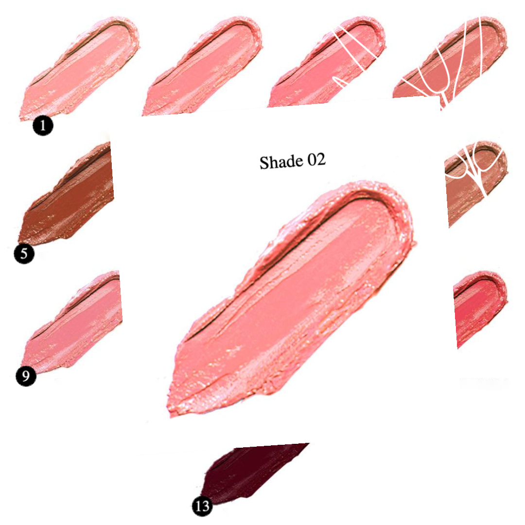 Private Label Organic Long Last Pigmented Cream Blush Shade 02