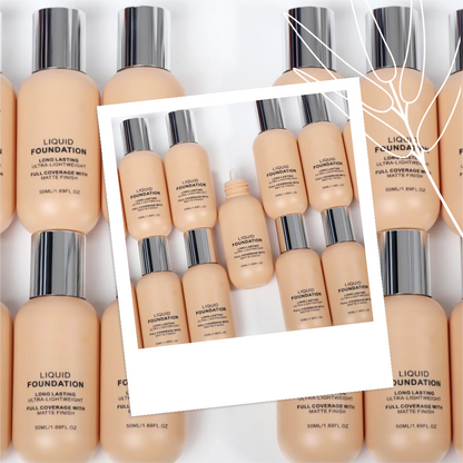 Private Label Organic Sunscreen Long-lasting Matte Foundation