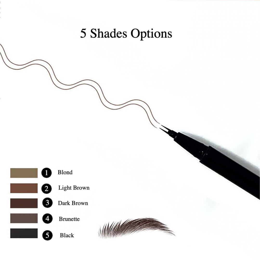 Private Label Ultra Fine Duel Tip Liquid Eyebrow pencil