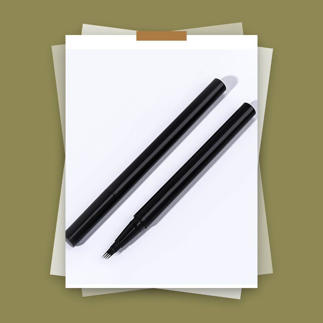 Private Label Ultra Fine Four Tip Liquid Eyebrow pencil