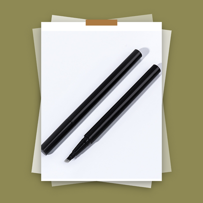 Private Label Ultra Fine Four Tip Liquid Eyebrow pencil