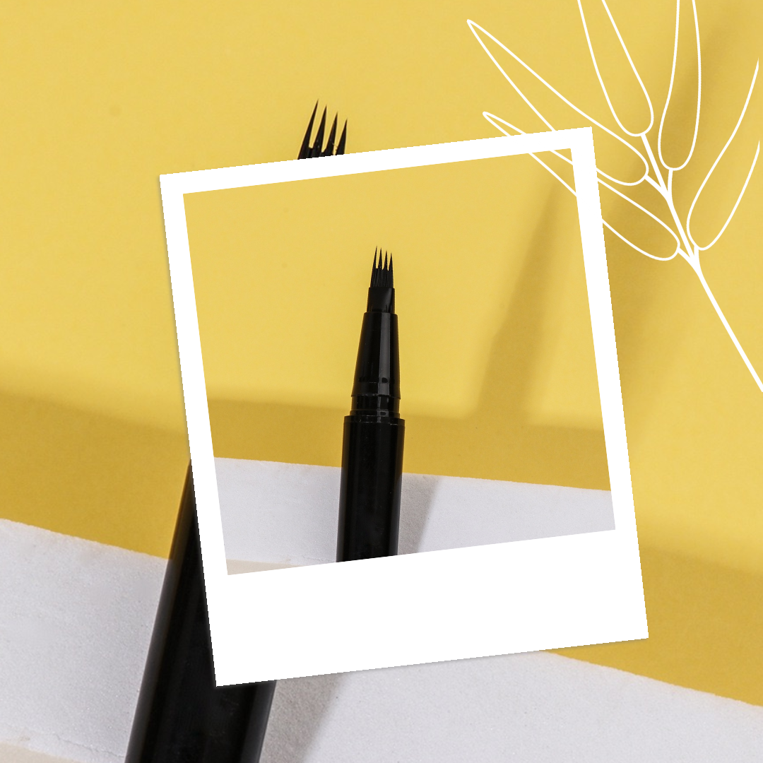 Private Label Ultra Fine Four Tip Liquid Eyebrow pencil