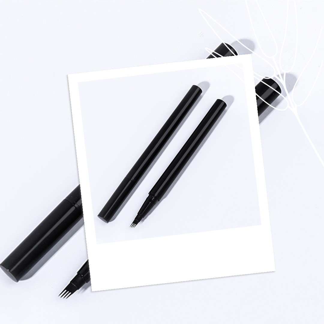 Private Label Ultra Fine Four Tip Liquid Eyebrow pencil