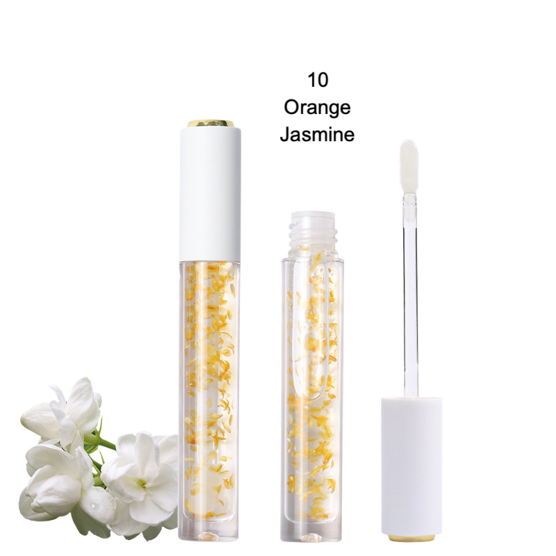 Private label lip oil Orange-jasmine flavor color codeNo.10