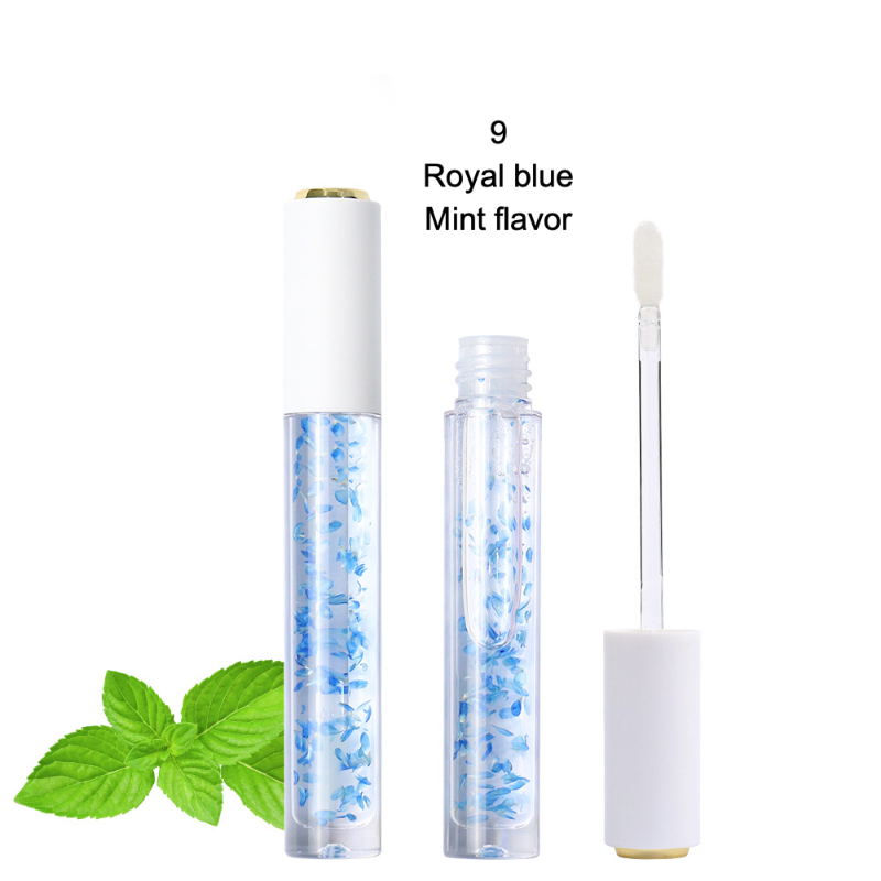 Private label lip oil Royal Blue-Mint Flavor color code No.9