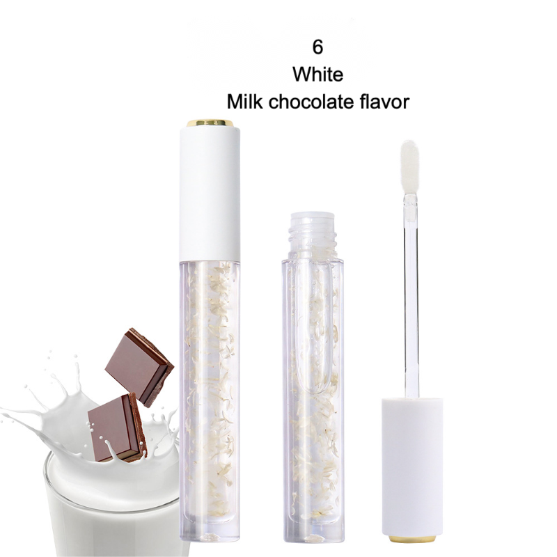 Private label lip oil White-Milk Chocolate Flavor color codeNo.6