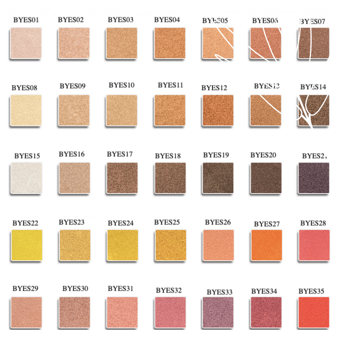 Private Label Square Shimmer Eyeshadow 63 Shades