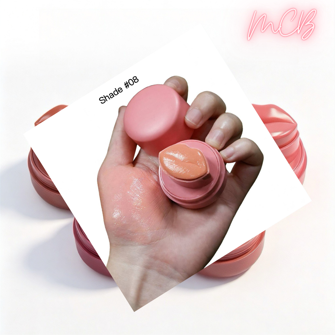 Private Label Natural Moisturizing Dual-Use Lip & Cheek Lipstick shade08