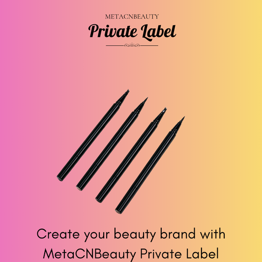 XHHFYMLG-119 Private Label Natural Double-ended Waterproof Four-pronged Eyebrow Pencil and Liquid Eyeliner