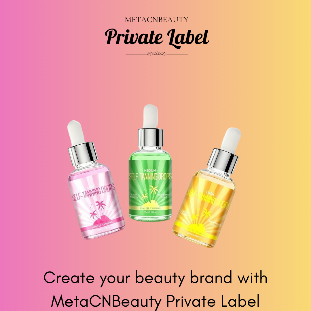 Private Label Natural Refreshing Non-Sticky Facial Tanning Essence