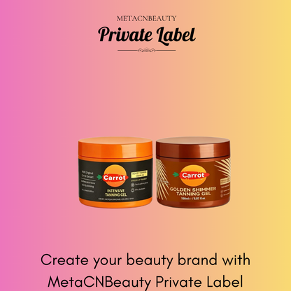 Private Label Natural Anti-Sweat Tanning Gel 