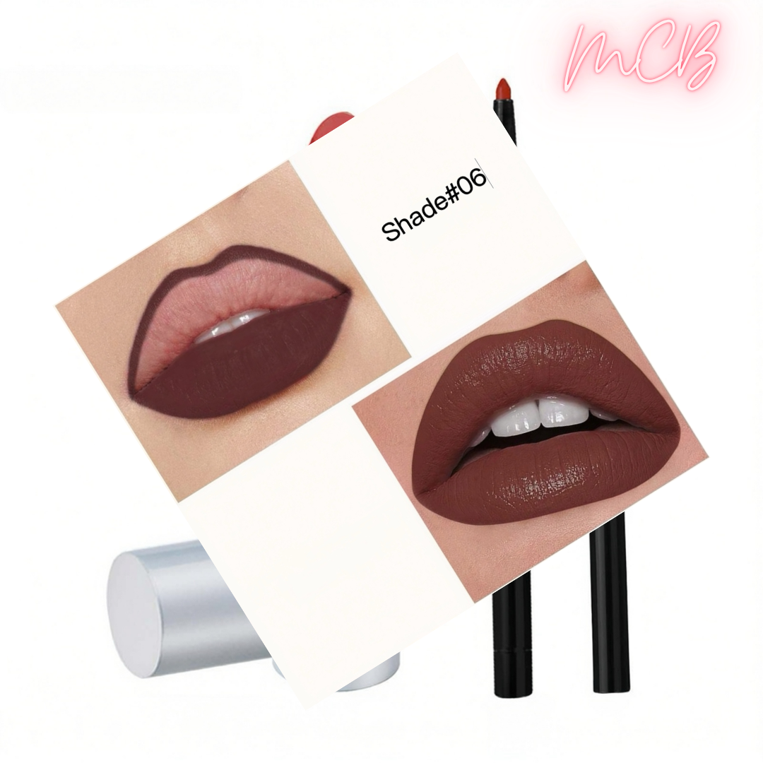 XHOQ0718 Private Label Natural Lip Liner & Moisturizing Lipstick Set shade06