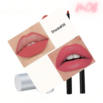 XHOQ0718 Private Label Natural Lip Liner & Moisturizing Lipstick Set shade09