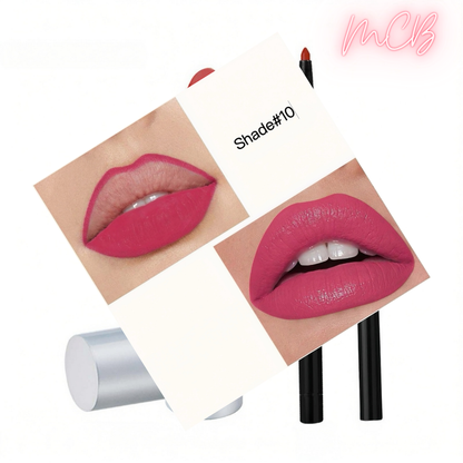 XHOQ0718 Private Label Natural Lip Liner & Moisturizing Lipstick Set shade10