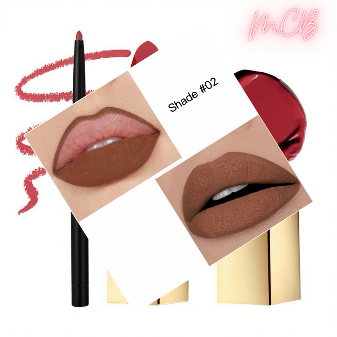 Private Label Natural Lip Liner & Matte Lipstick Set shade02