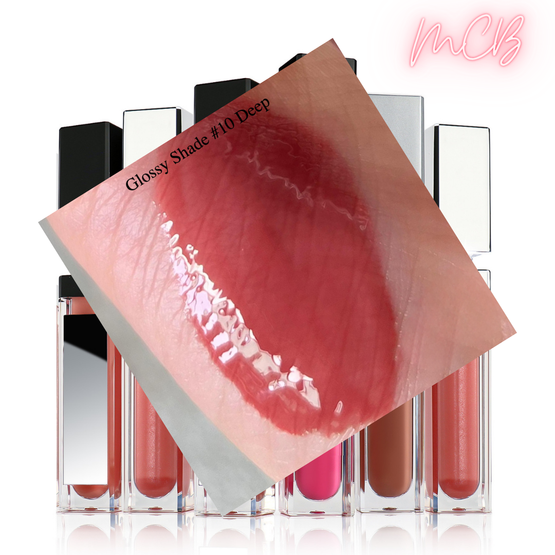XHSXM0043 Private Label Manufacturing 40 Shade Natural Glossy Lip Gloss With LED Lights Shade 10
