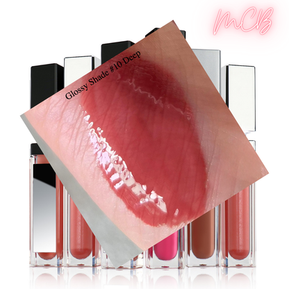 XHSXM0043 Private Label Manufacturing 40 Shade Natural Glossy Lip Gloss With LED Lights Shade 10