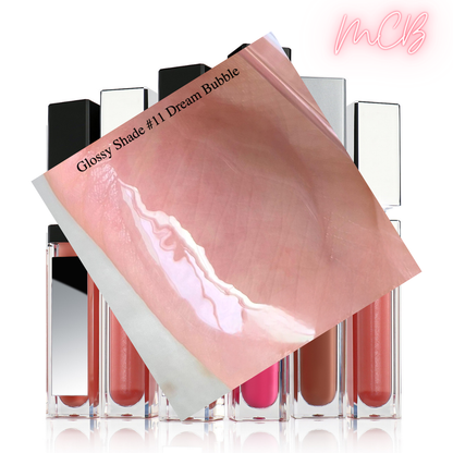 XHSXM0043 Private Label Manufacturing 40 Shade Natural Glossy Lip Gloss With LED Lights Shade 11