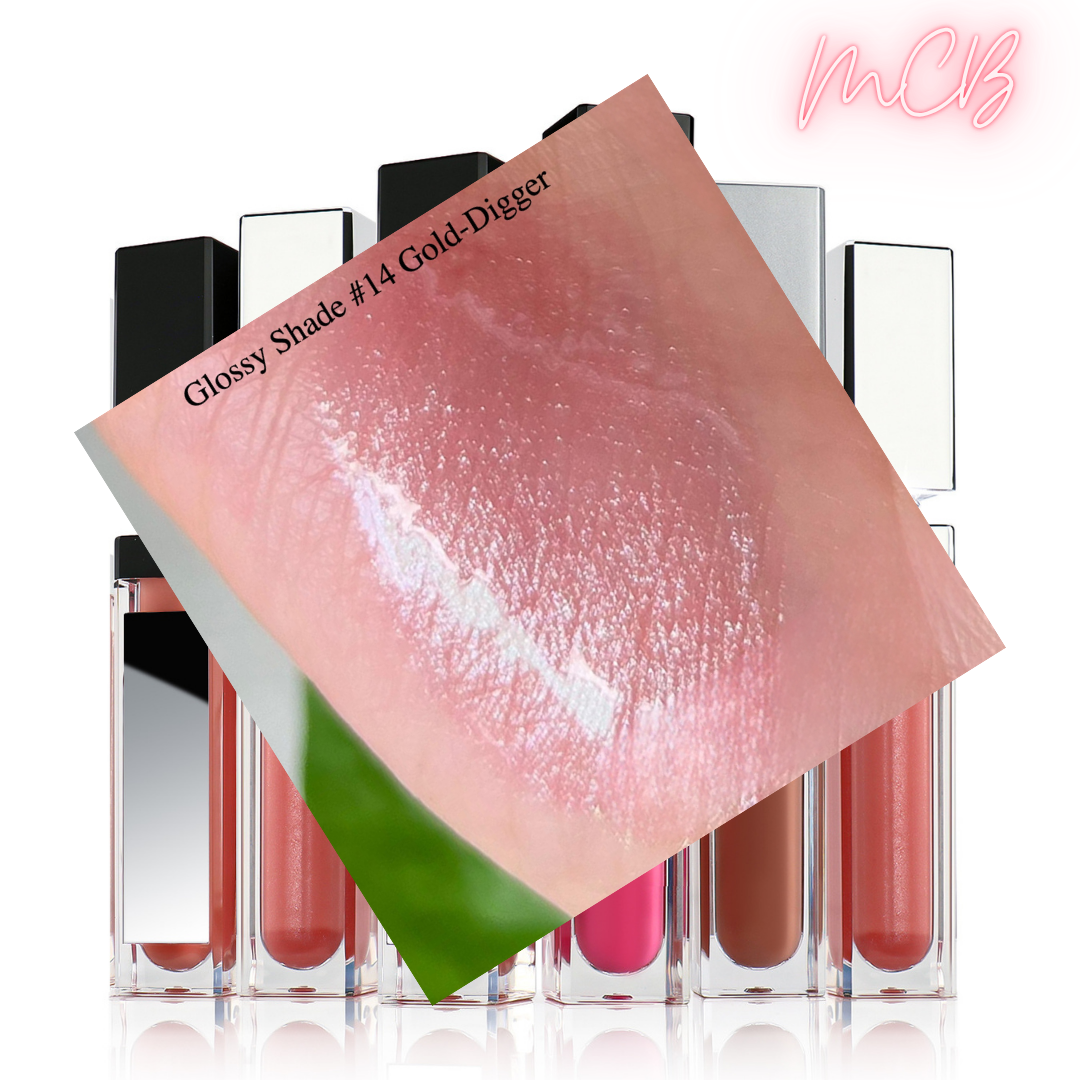 XHSXM0043 Private Label Manufacturing 40 Shade Natural Glossy Lip Gloss With LED Lights Shade 14